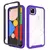 Чехол бампер для Google Pixel 4a Anomaly Hybrid 360 Purple&Black (Фиолетовый&Черный)