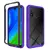 Противоударный чехол бампер для Huawei P Smart 2020 Anomaly Hybrid 360 Purple / Black (Пурпурный / Черный) 