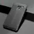 Чехол бампер для LG G8 ThinQ Anomaly Leather Fit Black (Черный) 