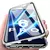 Противоударный чехол бампер для Realme 6 Pro Anomaly Magnetic 360 With Glass Silver (Серебристый) 