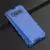 Противоударный чехол бампер для Samsung Galaxy S10 Anomaly Plasma Blue (Синий) 