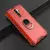 Чехол бампер для Xiaomi Redmi Note 8 Pro Anomaly Plasma S (с кольцом-держателем) Red (Красный) 