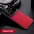 Чехол бампер для Xiaomi Redmi Note 9 Pro Max Anomaly Plexiglass Red (Красный) 