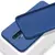 Чехол бампер для OnePlus 8 Pro Anomaly Silicone (с микрофиброй) Blue (Синий) 