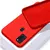 Чехол бампер для Samsung Galaxy A21s Anomaly Silicone Red (Красный)