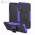 Противоударный чехол бампер для Asus Zenfone 5z ZS620KL Nevellya Case (встроенная подставка) Purple (Пурпурный) 