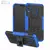 Противоударный чехол бампер для Asus Zenfone 5z ZS620KL Nevellya Case (встроенная подставка) Blue (Синий) 