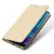 Чехол книжка для Samsung Galaxy Note 10 Plus Dux Ducis Skin Pro Gold (Золотой) 