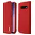 Чехол книжка для Samsung Galaxy S10 Plus Dux Ducis Wish Red (Красный)