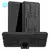 Противоударный чехол бампер для Samsung Galaxy A51 Nevellya Case (встроенная подставка) Black (Черный) 