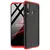 Противоударный чехол бампер для Samsung Galaxy M30 GKK Dual Armor Black / Red (Черный / Красный) 