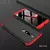 Противоударный чехол бампер для Nokia 6.1 GKK Dual Armor Black / Red (Черный / Красный) 