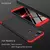 Противоударный чехол бампер для Xiaomi Redmi 6 GKK Dual Armor Black / Red (Черный / Красный) 
