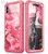 Чехол бампер i-Blason Ares Case для iPhone Xs Pink Camo (Розовый камуфляж)