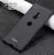Противоударный чехол бампер для Sony Xperia XZ3 Imak Shock Matte Black (Матовый Черный) 