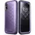 Чехол бампер для iPhone X Clayco Hera Purple (Пурпурный) 