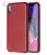 Кожаный чехол бампер для iPhone XS Qialino Chic Pink (Розовый) 
