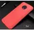 Чехол бампер для Motorola Moto G6 Plus Lenuo Leather Fit Red (Красный) 