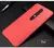 Чехол бампер для Nokia 6.1 Lenuo Leather Fit Red (Красный) 