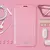 Чехол книжка для Nokia 2.3 Mofi Cross Pink (Розовый) 