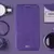 Чехол книжка Mofi Cross для Xiaomi Redmi 8 Purple (Фиолетовый)
