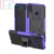 Противоударный чехол бампер для Huawei Y7 Prime 2019 Nevellya Case (встроенная подставка) Purple (Пурпурный) 