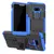 Противоударный чехол бампер для LG G8 ThinQ Nevellya Case (встроенная подставка) Blue (Синий) 