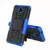 Противоударный чехол бампер для Nokia 2.2 Nevellya Case (встроенная подставка) Blue (Синий) 