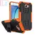 Противоударный чехол бампер для Samsung Galaxy J4 Plus Nevellya Case (встроенная подставка) Orange (Оранжевый) 