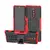 Противоударный чехол бампер для Sony Xperia 1 Nevellya Case (встроенная подставка) Red (Красный) 
