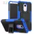 Противоударный чехол бампер для Xiaomi Redmi 5 Nevellya Case (встроенная подставка) Blue (Синий) 