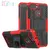 Противоударный чехол бампер для Xiaomi Redmi 6 Nevellya Case (встроенная подставка) Red (Красный) 