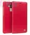 Премиальный чехол книжка с натуральной кожи Qialino Magnetic Classic Leather Case для Huawei Ascend Mate 9 Red (Красный)