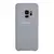 Оригинальный чехол бампер Samsung Silicone Cover для Samsung Galaxy S9 Grey (Серый) EF-PG960TJEGWW