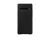 Оригинальный чехол бампер для Samsung Galaxy S10 5G G9588 Samsung Leather Back Cover Black (Черный) EF-VG977LBEGWW