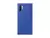 Оригинальный чехол бампер Samsung Silicone Cover для Samsung Galaxy Note 10 Plus Blue (Синий)