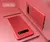 Чехол бампер для Samsung Galaxy S10 Plus X-level Matte Red (Красный) 