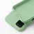 Чехол бампер для Huawei Y5p X-Level Silicone (с микрофиброй) Green (Зеленый) 