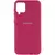 Чехол Silicone Cover My Color Full Protective (A) для Samsung Galaxy A12 / M12 Бордовый / Marsala