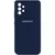 Чехол Silicone Cover My Color Full Camera (A) для Samsung Galaxy A32 4G Синий / Midnight blue