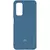 Чехол Silicone Cover My Color Full Protective (A) для Xiaomi Mi 10T / Mi 10T Pro Синий / Navy blue