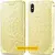Кожаный чехол книжка GETMAN Mandala (PU) для Xiaomi Poco X3 NFC / Poco X3 Pro Желтый