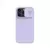 Противоударный чехол бампер для iPhone 13 Pro Nillkin CamShield Silky Silicone (шторка на камеру) Misty Purple (Туманный Пурпурный) 