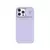 Чехол бампер для iPhone 13 Pro Max Nillkin CamShield Silky Silicone Misty Purple (Туманный Фиолетовый)