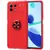 TPU чехол Deen ColorRing под магнитный держатель (opp) для Xiaomi Mi 11 Lite Красный / Красный