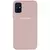Чехол Silicone Cover Full Protective (AA) для Samsung Galaxy M31s Розовый / Pink Sand