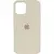 Чехол Silicone Case Full Protective (AA) для Apple iPhone 13 (6.1"") Бежевый / Antigue White