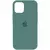 Чехол Silicone Case Full Protective (AA) для Apple iPhone 13 Pro (6.1"") Зеленый / Pine green