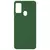 Чехол Silicone Cover Full without Logo (A) для Samsung Galaxy M30s / M21 Зеленый / Dark green