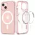 Чехол бампер для iPhone 13 Mini Spigen Ultra Hybrid MagSafe Compatible Rose Crystal (Розовый Кристальный) ACS03324